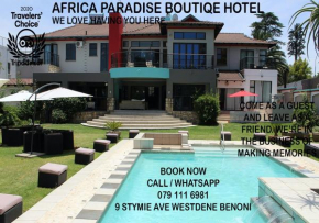 Africa Paradise - OR Tambo Airport Boutique Hotel